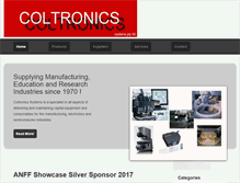 Tablet Screenshot of coltronics.com.au